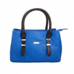 Beau Design Stylish Blue Color Imported PU Leather Handbag With Double Handle For Women's/Ladies/Girls Beau Design Stylish Blue Color Imported PU Leather Handbag With Double Handle For Women's/Ladies/Girls